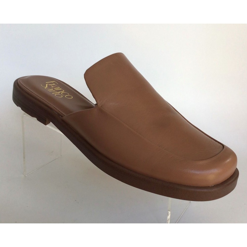 NEW FRANCO SARTO Bocca Slide Mules, Mocca Tan